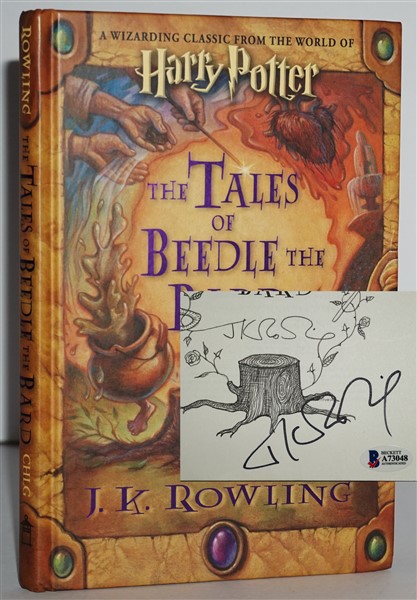 The Tales Of Beedle The Bard J K Rowling Signed