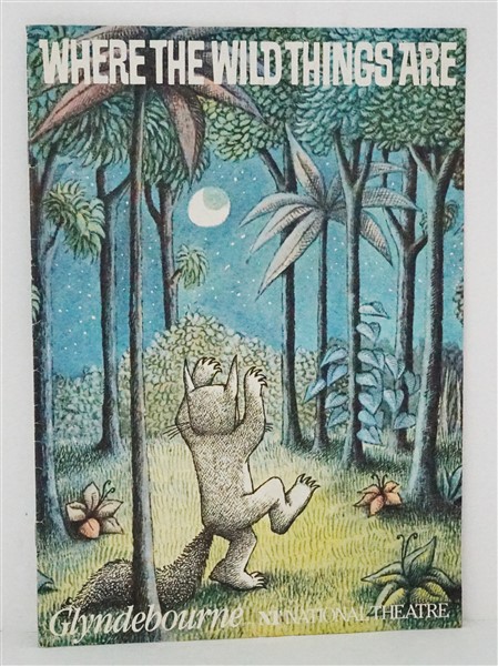 Where The Wild Things Are” Theater Pamphlet – Maurice Sendak 